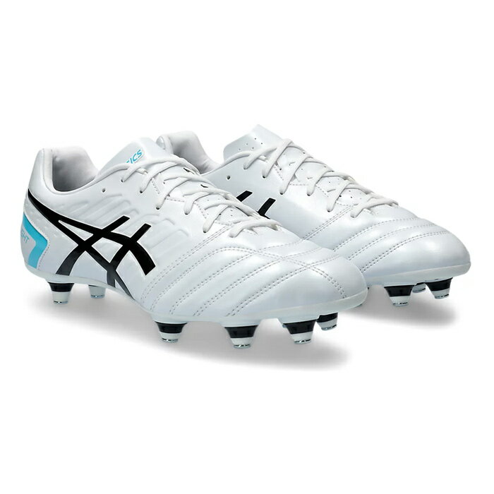 サッカー アシックス DSライト GAIN ST ワイド asics シューズ サッカースパイク 大人 メンズ 天然芝 土 取替式 White/Pure Silver (1101A041-102)