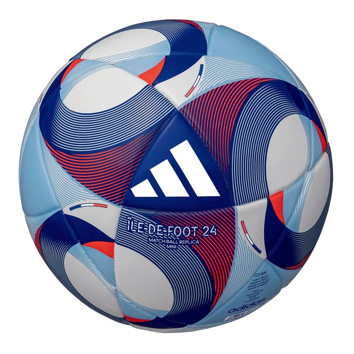 アディダス イルデフット 24 ミニ adidas サッカーボール ミニボール 公式試合球レプリカ ホワイト (AFMS185)