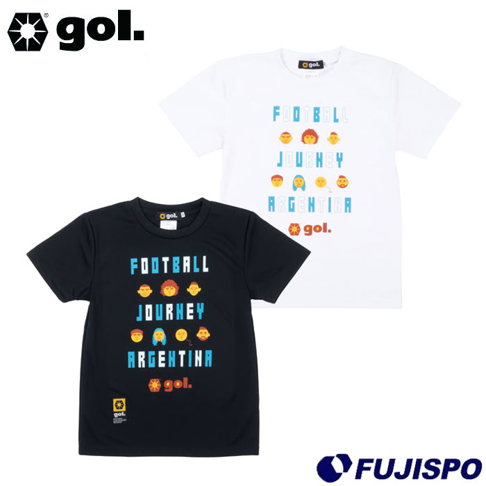 乐天商城 - ゴル ドライシャツ gol サッカー フットサル ウェア Tシャツ スポーツ 吸汗速乾 UV カット 放熱 ストレッチ (G492955)