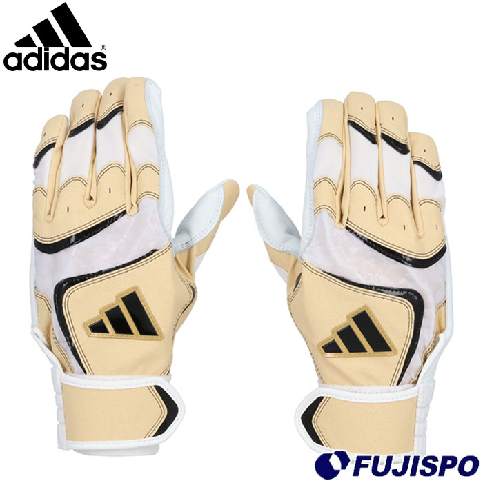 野球 バッティング手袋 adidas バッティンググローブ バッ手 両手 (LBG203-3219)