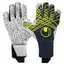 ウールシュポルト プレディクション スーパーグリップ+ ハーフネガティブ uhlsport サッカー キーパーグローブ キーパー手袋 ゴールキーパー GK ネイ...