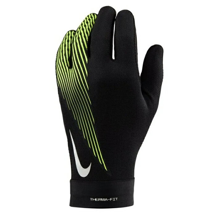 ナイキ アカデミー Therma-FIT サッカーグローブ NIKE 手袋 フィールドグローブ 滑り止め 防寒 保温 スポーツ トレーニング 大人 (HF0546-013)