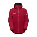 マムート MAMMUT 1010-28451 Convey Tour HS Hooded Jacket AF Men カラーbiood red(3715) メンズ 登山 ハイキング レインジャケット ハードシェル【クロスカントリースキー店舗】