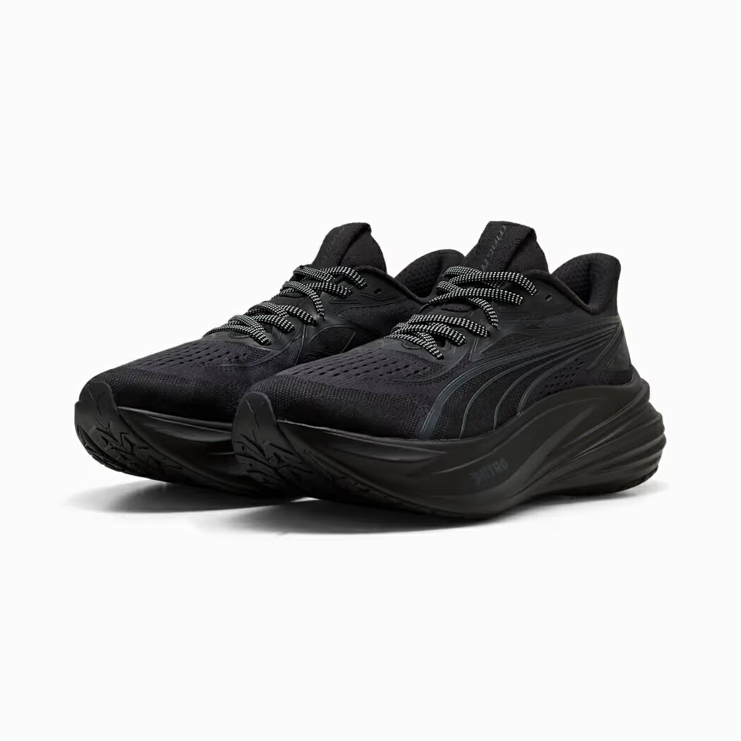 プーマ PUMA ランニングシューズ メンズ マグマックスニトロ 2 312125 24カラー マラソン トレーニング ジョギング ブラック