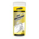 トコ TOKO ワックス WAX クロスカントリースキー アルペン スノーボード レーシング フッ素フリー ハイパフォーマンスパウダー イエロー 40g 550...