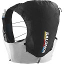サロモン SALOMON LC2012400 ADV SKIN 12 RACE FLAG with flasks カラーBlack/White RUNNING ...