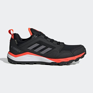 アディダス adidas トレイルランニングシューズ ゴアテックス メンズ アグラヴィック TERREX AGRAVIC TR GTX コアブラック グレーフォー ソーラーレッド EF6868 あす楽