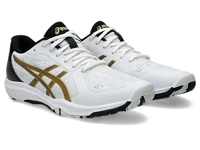 アシックス メンズ レディース 卓球シューズ ダイナフェザー DYNAFEATHER 1073A064 101カラー