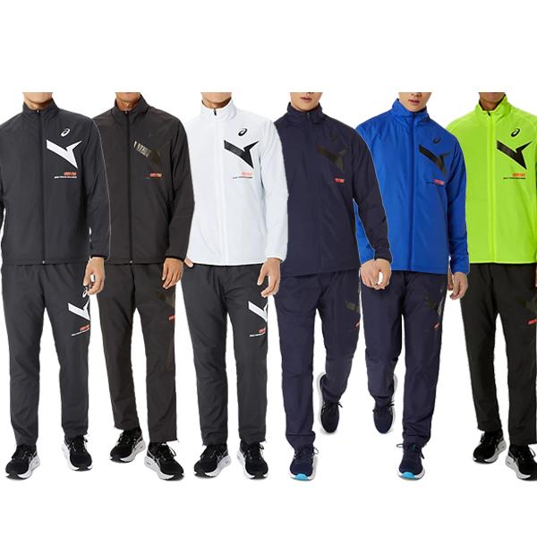 アシックス asics メンズ トレーニングウェア 上下 AIM-TRG裏トリコットウィンドブ...