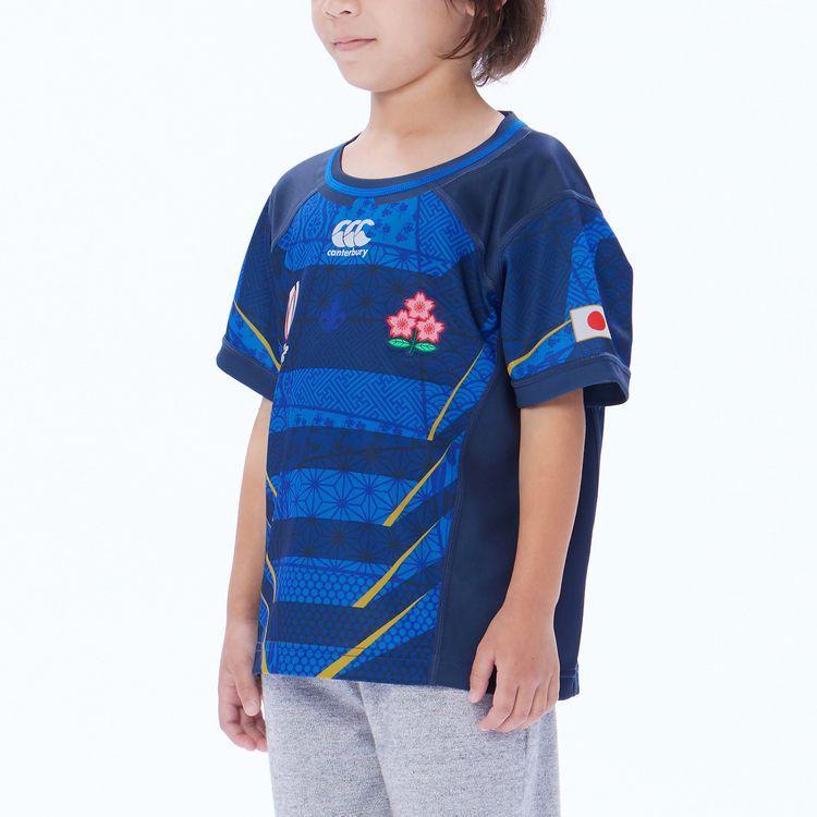 カンタベリー canterbury ジュニア ジャパン RWC2023 キッズ レプリカ オルタネイト ジャージー RGJ33983WC メール便対応可 あす楽