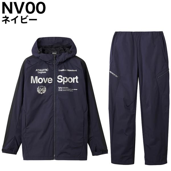 デサント DESCENTE メンズ ウインドブレーカー 上下 ムーブスポーツ ブラッシュド ...