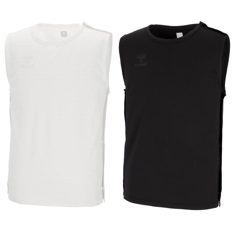 ヒュンメル あったかインナー タンクトップ ノースリーブ 保温 アンダーシャツ HAP5164N 防寒 保温 裏起毛 hummel メール便