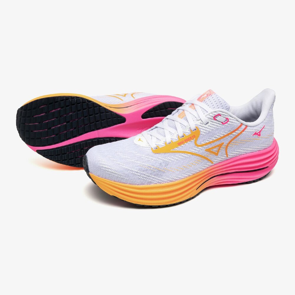 ミズノ mizuno ユニセックス ランニングシューズ ウエーブ ライダー29 花火パック WAVE RIDER 29 HANAB..