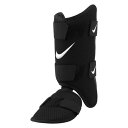 NIKE ナイキ 野球 ソフトボール DI バッターズレッグガード フットガード プロテクター 防具 左打者用 BA3006 091カラー ブラック ホワイト