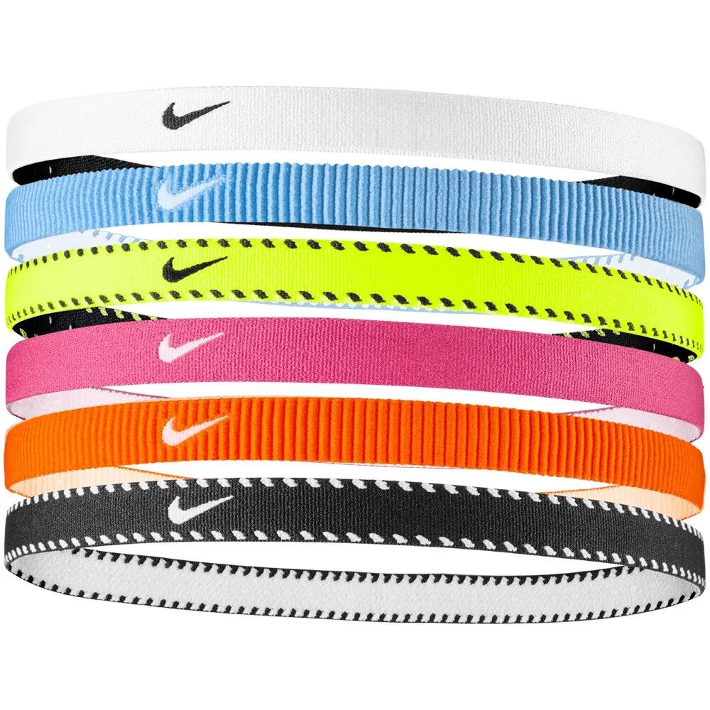 NIKE ナイキ フレックス クラシック ヘッドバンド 6P 6本1組 ヘアバンド 汗止め サッカー トレーニング..