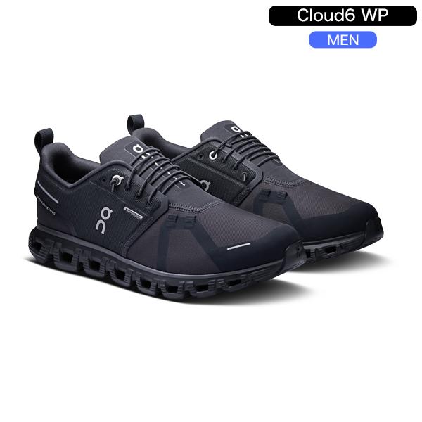 オン On スニーカー メンズ 防水 クラウド6 ウォータープルーフ Cloud6 Waterproof 3MF10061043 BLACK ..