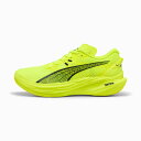 プーマ PUMA ランニングシューズ メンズ ディヴィエイトニトロ 3 30970714 マラソン トレーニング ジョギング イエロー 黄色(4)