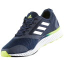 【あす楽対応】 アディダス adidas ランニングシューズ Mana BOUNCE racer knit CQ1407 カレッジネイビー/シルバーメット/セミソーラーイエロー キャッシュレス・消費者還元事業 5%