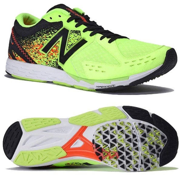 【あす楽対応】 ニューバランス newbalance ランニングシューズ レーシングシューズ ハンゾー メンズ HANZO R M L1 MHANZRL1 D LIME/BLACKカラー