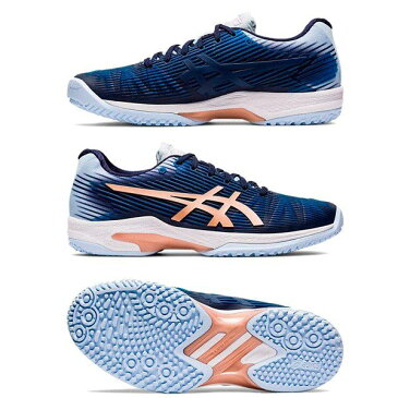 【あす楽対応】 アシックス asics レディース テニスシューズ オムニクレー ソリューションスピード FF 1042A005 413カラー