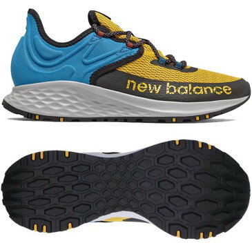 【あす楽対応】 ニューバランス newbalance トレイルランニングシューズ メンズ フレッシュフォーム トレイルローブ M MTROVRG D YELLOW/BLUEカラー