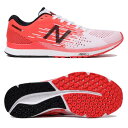 【あす楽対応】 ニューバランス new balance レディース ランニングシューズ レーシングシューズ ハンゾー HANZOC W W2 WHANZCW2 D WHITE/REDカラー 送料無料 キャッシュレス・消費者還元事業 5%