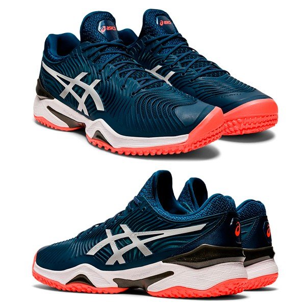 アシックス asics メンズ テニスシューズ オムニクレー メンズ コートFF 2 1041A084 400カラー あす楽