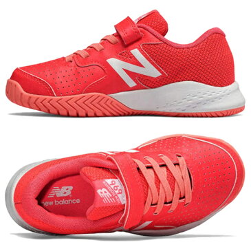 【あす楽対応】 ニューバランス newbalance テニスシューズ ジュニア オールコート KC696 PI3カラー キャッシュレス・消費者還元事業 5%