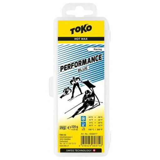 トコ TOKO ワックス WAX スキー スノーボード クロスカントリースキー フッ素低含有 ローフッ素 パフォーマンス ブルー 120g 5502017 【クロスカントリースキー店舗】 トコ TOKO ワックス WAX スキー スノーボード クロスカントリースキー フッ素低含有 ローフッ素 パフォーマンス ブルー 120g 5502017 【クロスカントリースキー店舗】