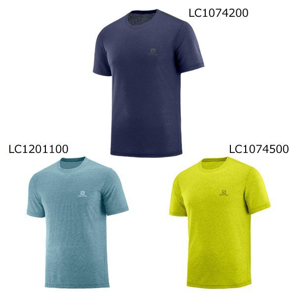 サロモン SALOMON Tシャツ メンズ アウトドア エクスプロー EXPLORE LC1074200 LC1074500 LC1201100 クロスカントリースキー店舗 【クロスカントリースキー店舗】