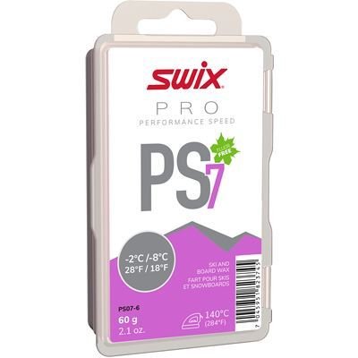 スウィックス SWIX ワックス WAX スキー スノーボード クロスカントリースキー フッ素フリー ベース プロパフォーマンススピード PS7 バイオレット 60g PS07-6 【クロスカントリースキー店舗】