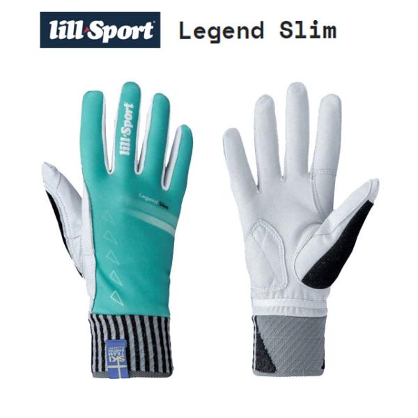 リルスポーツ LILLSPORTS クロスカントリースキー 手袋 レーシンググローブ Legend Slim 0404 Mint(09) 【クロスカントリースキー店舗】