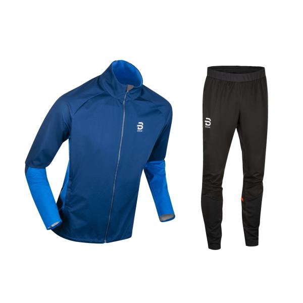 ビヨルンダーリ BjornDaehlie クロスカントリースキー オーバージャージ 上下セット ELITE 333563 カラーEstate Blue(2530...