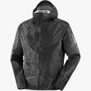 サロモン SALOMON トレーニングウエア ウインドブレーカージャケット BONATTI WP JACKET M DEEP BLACK/AO/PERISC L...