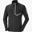 サロモン SALOMON トレーニングウエア ウインドブレーカージャケット GTX PRO WS JKT M DEEP BLACK LC1956600 【クロスカントリースキー店舗】