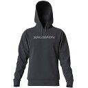 サロモン SALOMON トレーニングウエア パーカー フーディー OUTLIFE LOGO WINTER HOODY DEEP BLACK/PER LC1969800 【クロスカントリースキー店舗】