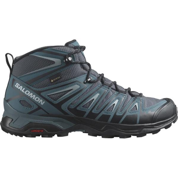 サロモン SALOMON L47196400 ULTRA PIONEER MID GTX カラーEbony/Stargazer/Quarry HIKING&MULTIFUNCTION ゴアテックス ハイキング トラベル タウンユース 