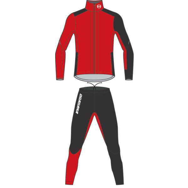 オガサカスキー OGASAKA SKI クロスカントリースキー オーバージャージ オーバースーツ 上下セット 15200250【クロスカントリースキー店舗】