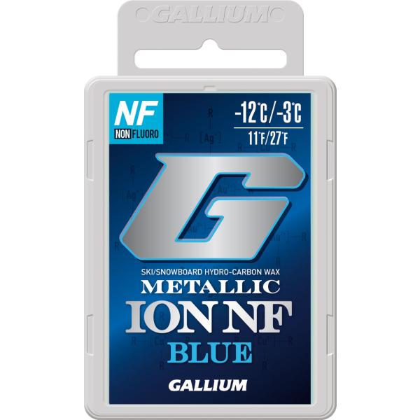 ガリウム GALLIUM GS5014 メタリックイオン NF ブルー (50g) アルペンスキー スノーボード クロスカントリースキー ワックス WAX フッ素フリー NF