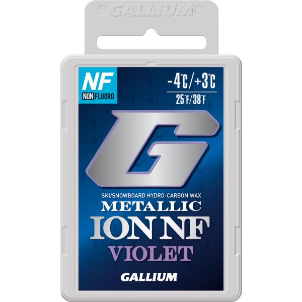 ガリウム GALLIUM GS5015 メタリックイオン NF バイオレット (50g) アルペンスキー スノーボード クロスカントリースキー ワックス WAX フッ素フリー NF