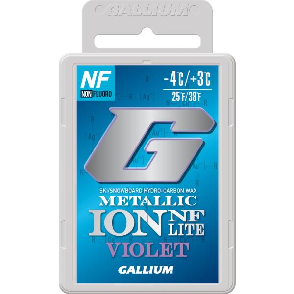 ガリウム GALLIUM GS5019 メタリックイオン ライト NF バイオレット (50g) アルペンスキー スノーボード クロスカントリースキー ワックス WAX フッ素フリー NF