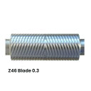 ムオビ スピーディースキーローラー クロスカントリースキー ストラクチャー スペシャルHブレード ヘリンボーン 0.3mm Z46【メーカーお取り寄せ商品】 【...