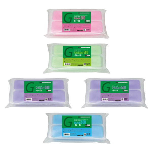 GALLIUM ガリウム ワックス エクストラベース 500g セット グリーン ブルー ピンク ×1 バイオレット ×2 SW2081 SW2082 SW2083 SW2084 クロスカントリースキー 【クロスカントリースキー店舗】