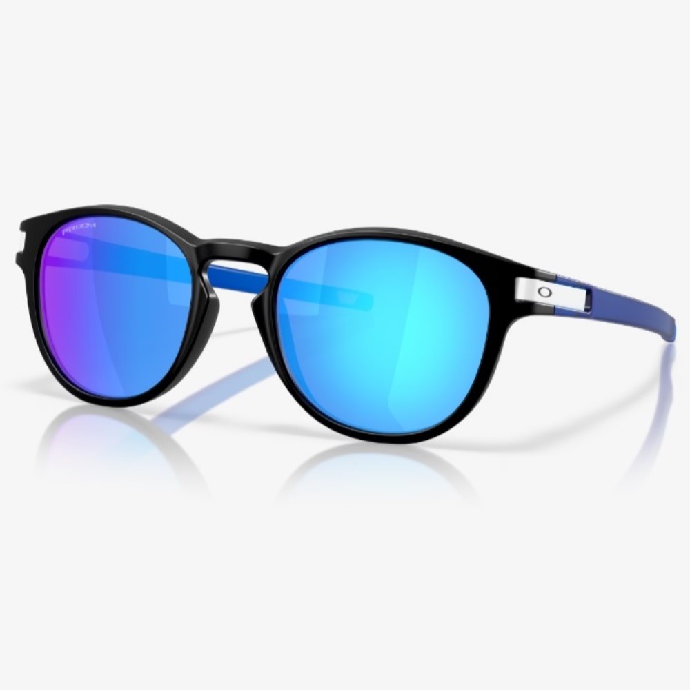 ポイント10倍OAKLEY 【Latch Asian Fit Fathom Collection】Matte Black / Prizm Sapphire【0OO9349-934955】