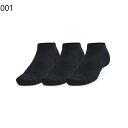 UNDER ARMOUR(アンダーアーマー) UAトレーニング コットン ローカット ソックス 3足セット (トレーニング/UNISEX)【1386312】