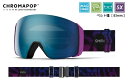 25/26 SMITH Early MODEL 4D MAG XL Copy Cat CP Everyday Blue Mirror / CP Storm Blue Sensor Mirror