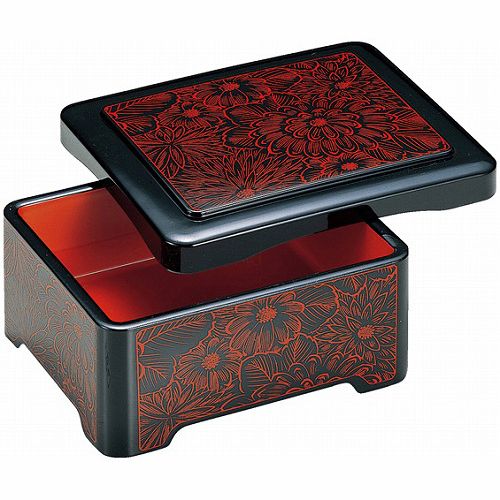 うな重 漆器 DX丼重 牡丹菊 内朱 蓋付 (内寸149x120x45mm ）漆器 お重 鰻 漆器 土用丑の日 天丼 かつ丼 漆器 うな重箱 業務用 人気 飲食店 うなぎ 漆器 お重 鰻 漆器 土用丑の日 天丼 かつ丼 うどん そば 蕎麦 カツ重 かつ重 ウナ重 天ぷら重 鰻重 料亭 うな重器 ちらし寿司