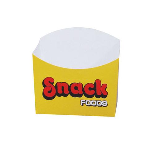 スナックカートン (500枚入) 小 1386 ポテト器 ポテト用 紙袋 ナゲット袋 ポテト ナゲット 使い捨て紙..