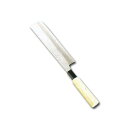 SA 佐文 銀三鏡面仕上 薄刃(片刃) 19.5cm ASB-42 佐文 包丁 薄刃包丁 片刃包丁 日本製 高級和包丁 和食庖丁 日本料理庖丁