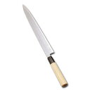 堺實光 紋鍛 (青鋼) 刺身 (片刃) 27cm AZT-15 人気 高級 刺身庖丁 おすすめ 高級 刺身包丁 日本製 高級包丁 和食 刺身 寿司道具 包丁 お...